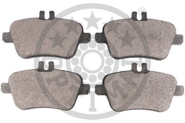 Brake Pad Set, disc brake - BP-12606 OPTIMAL