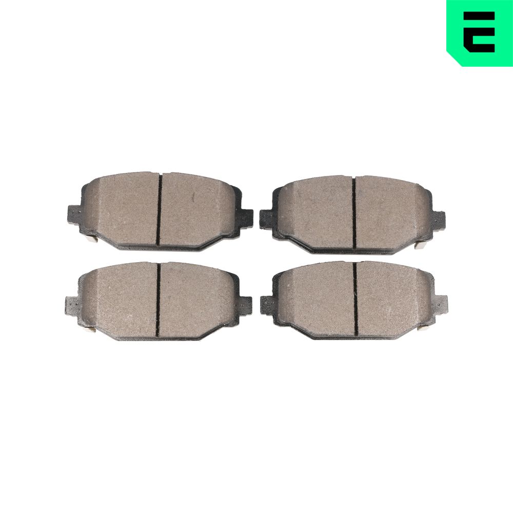Комплект тормозных колодок, дисковый тормоз - BP-12608 OPTIMAL