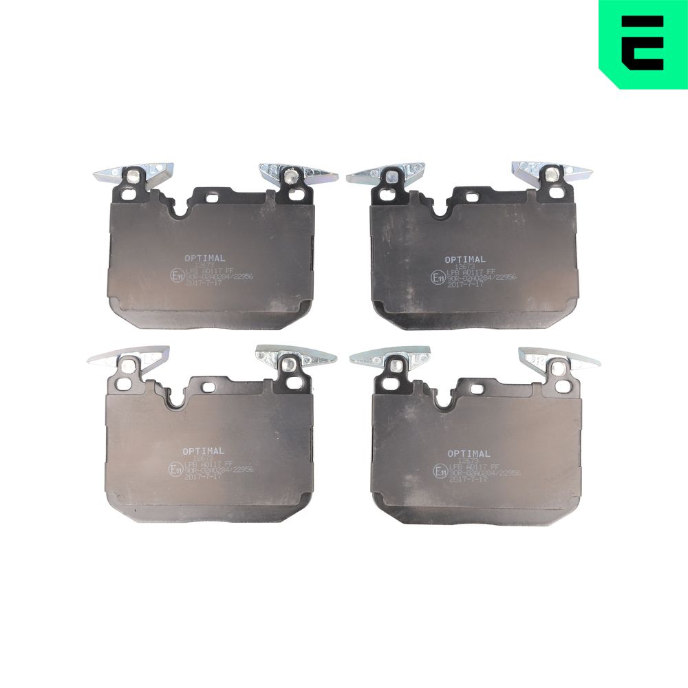 Brake Pad Set, disc brake - BP-12673 OPTIMAL