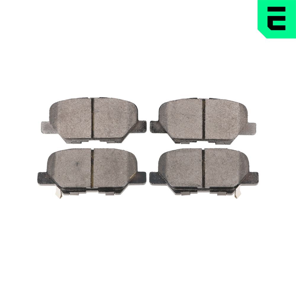 Комплект тормозных колодок, дисковый тормоз - BP-12675 OPTIMAL
