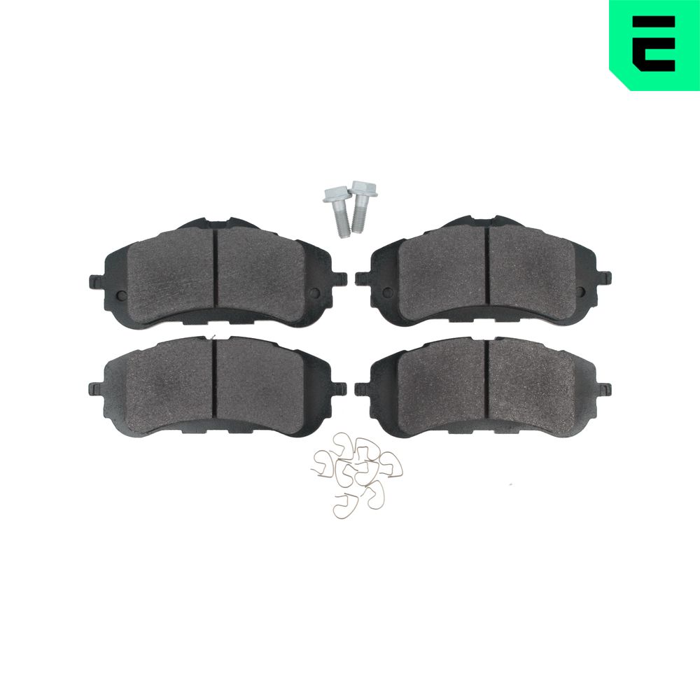 Комплект тормозных колодок, дисковый тормоз - BP-12679 OPTIMAL