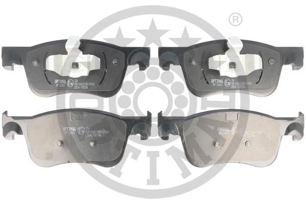 Комплект тормозных колодок, дисковый тормоз - BP-12683 OPTIMAL