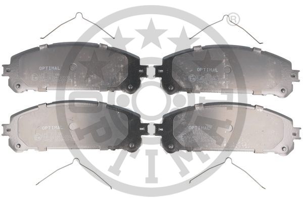 Brake Pad Set, disc brake - BP-12721 OPTIMAL