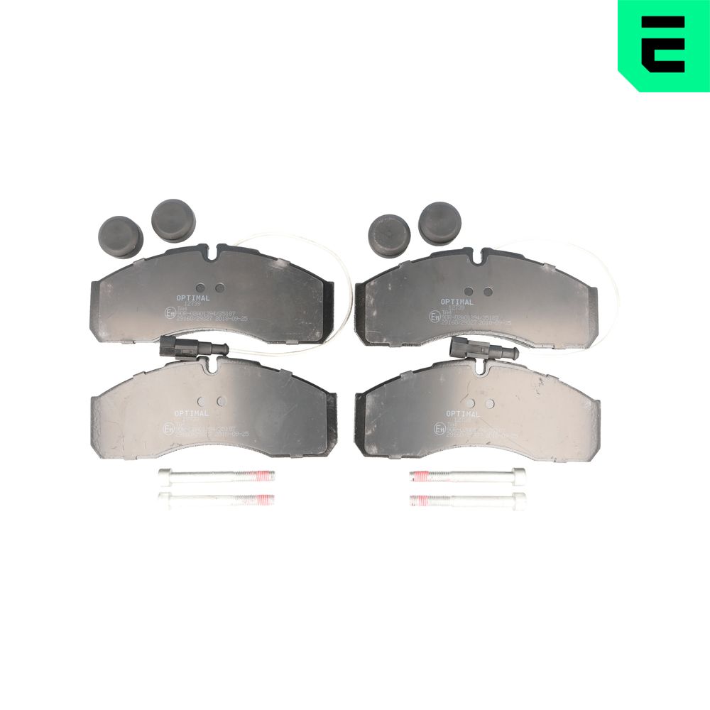Brake Pad Set, disc brake - BP-12739 OPTIMAL