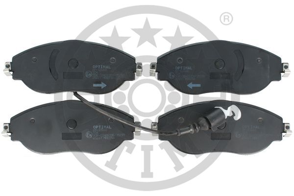 Brake Pad Set, disc brake - BP-12802 OPTIMAL