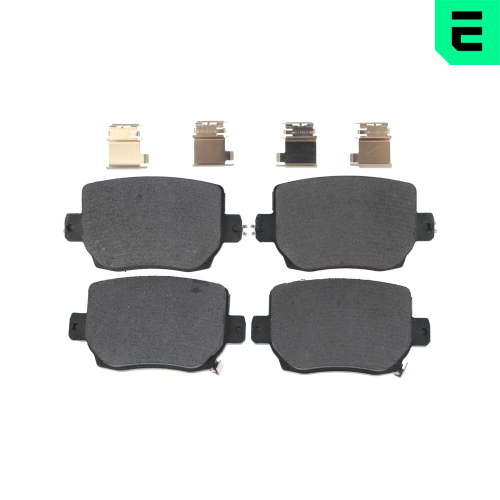 Brake Pad Set, disc brake - BP-12811 OPTIMAL