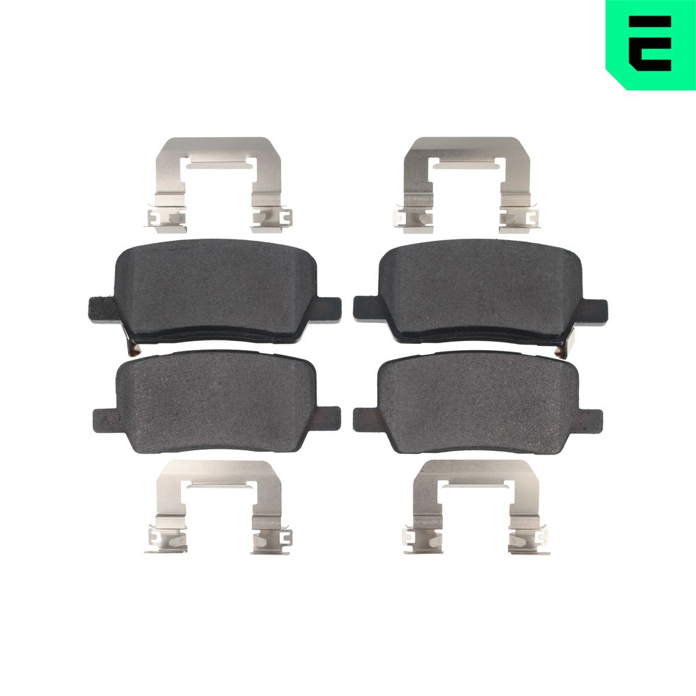 Brake Pad Set, disc brake - BP-12812 OPTIMAL