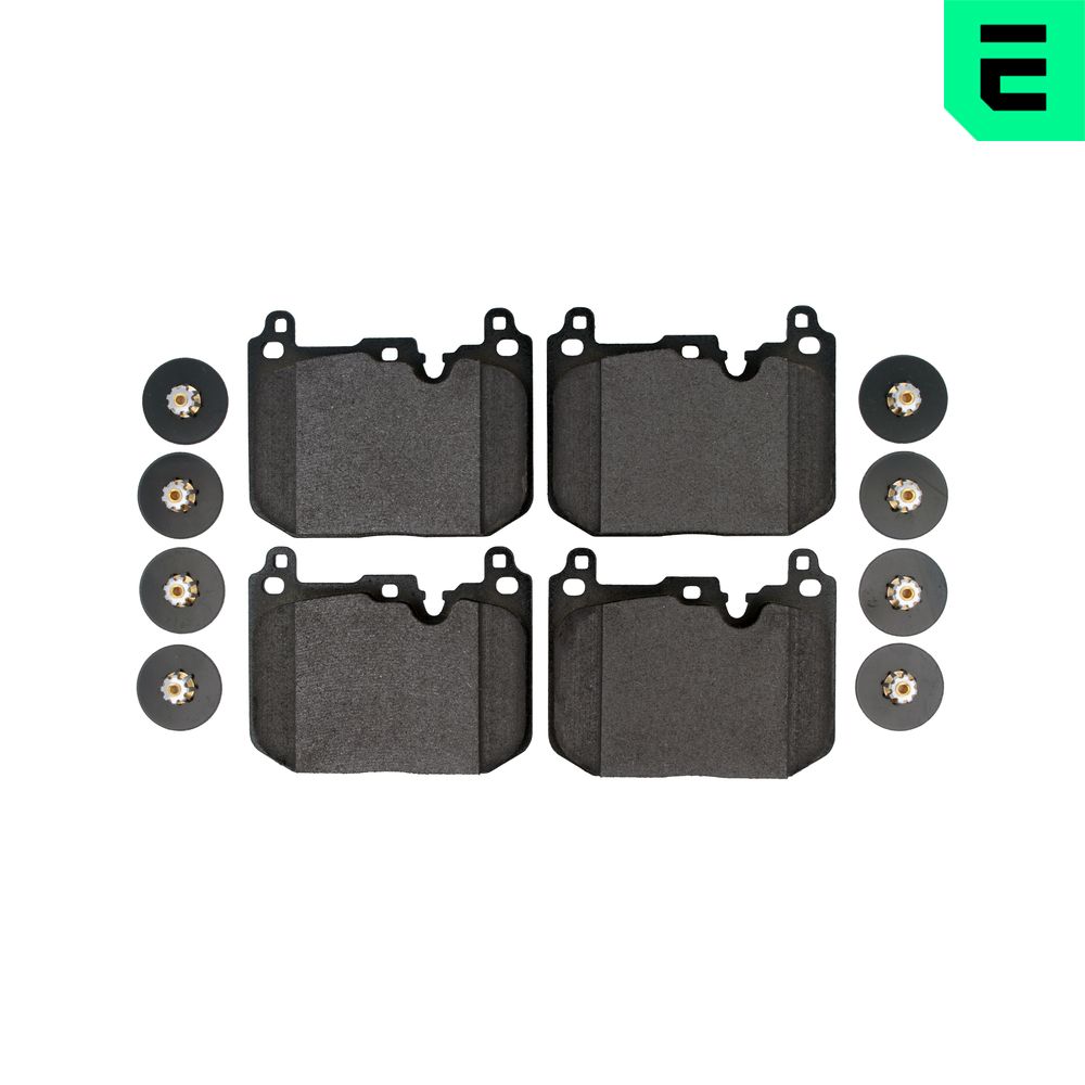 Brake Pad Set, disc brake - BP-12907 OPTIMAL