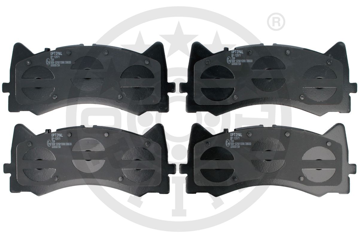 Brake Pad Set, disc brake - BP-12971 OPTIMAL