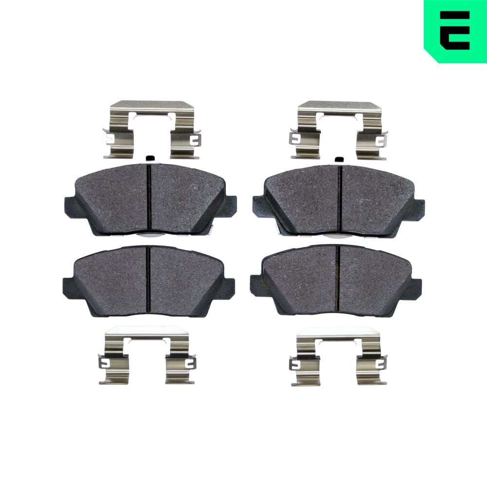 Brake Pad Set, disc brake - BP-12998 OPTIMAL