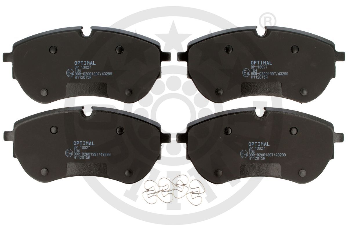Brake Pad Set, disc brake - BP-13027 OPTIMAL