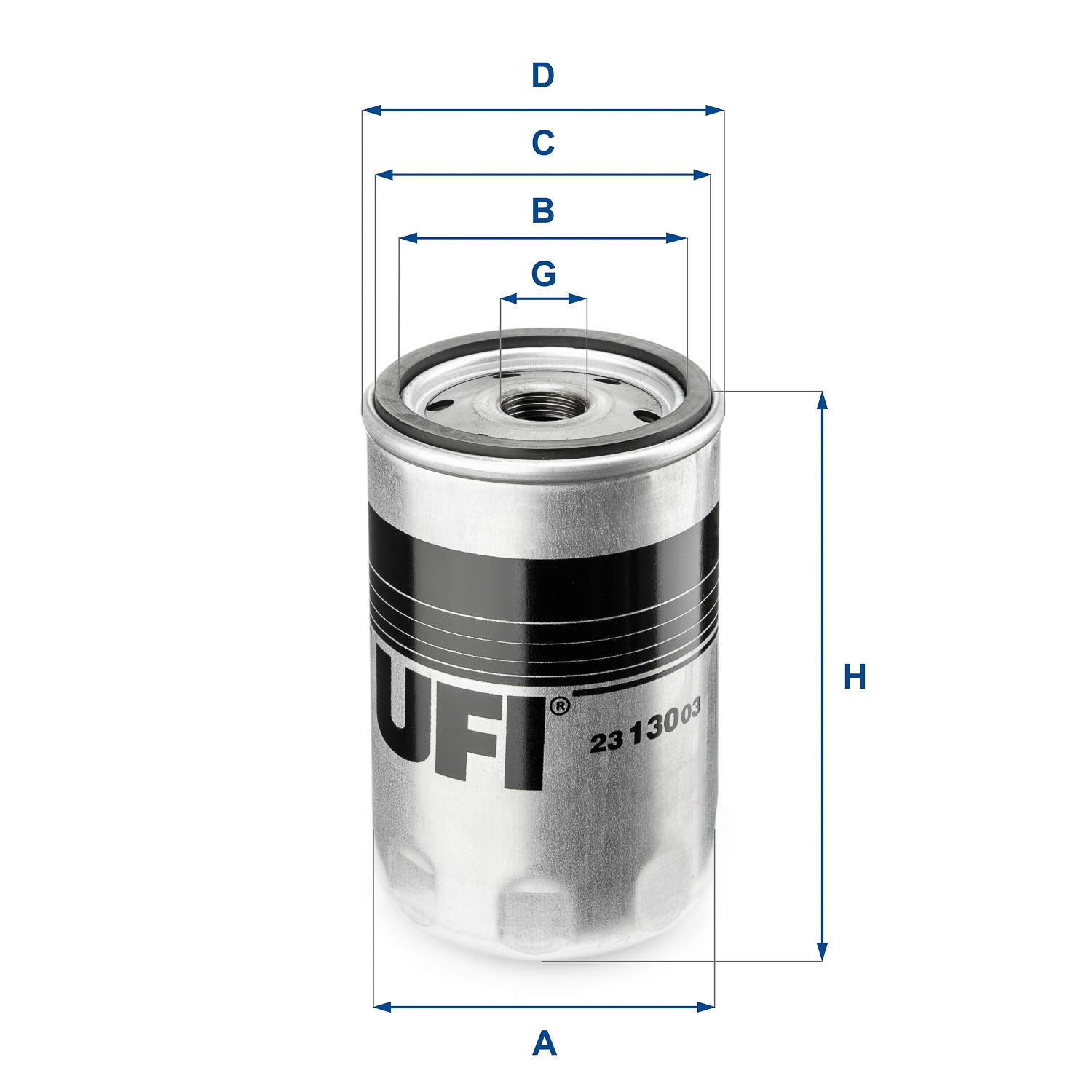 Oil Filter - 23.130.03 UFI
