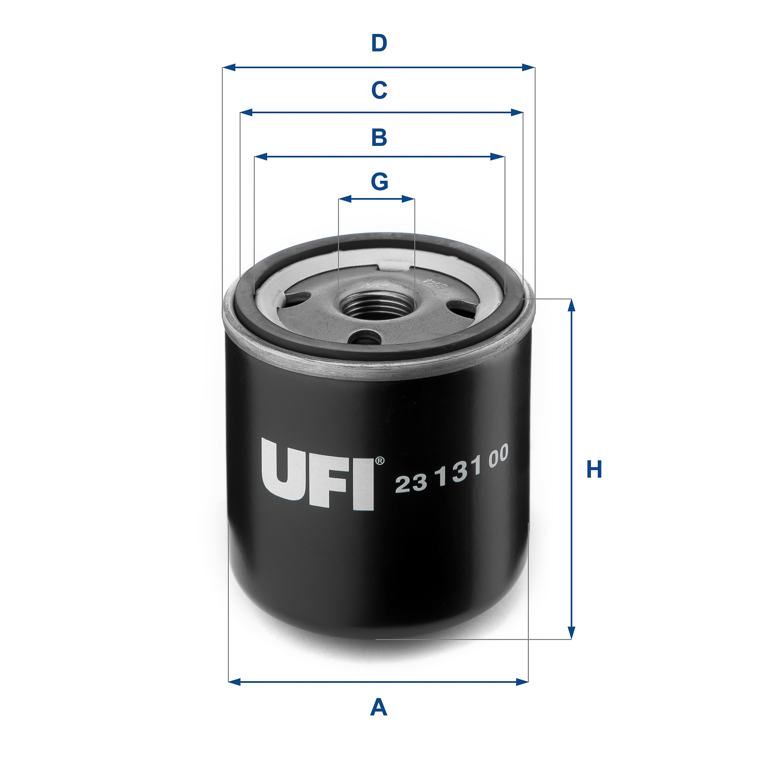 Oil Filter - 23.131.00 UFI