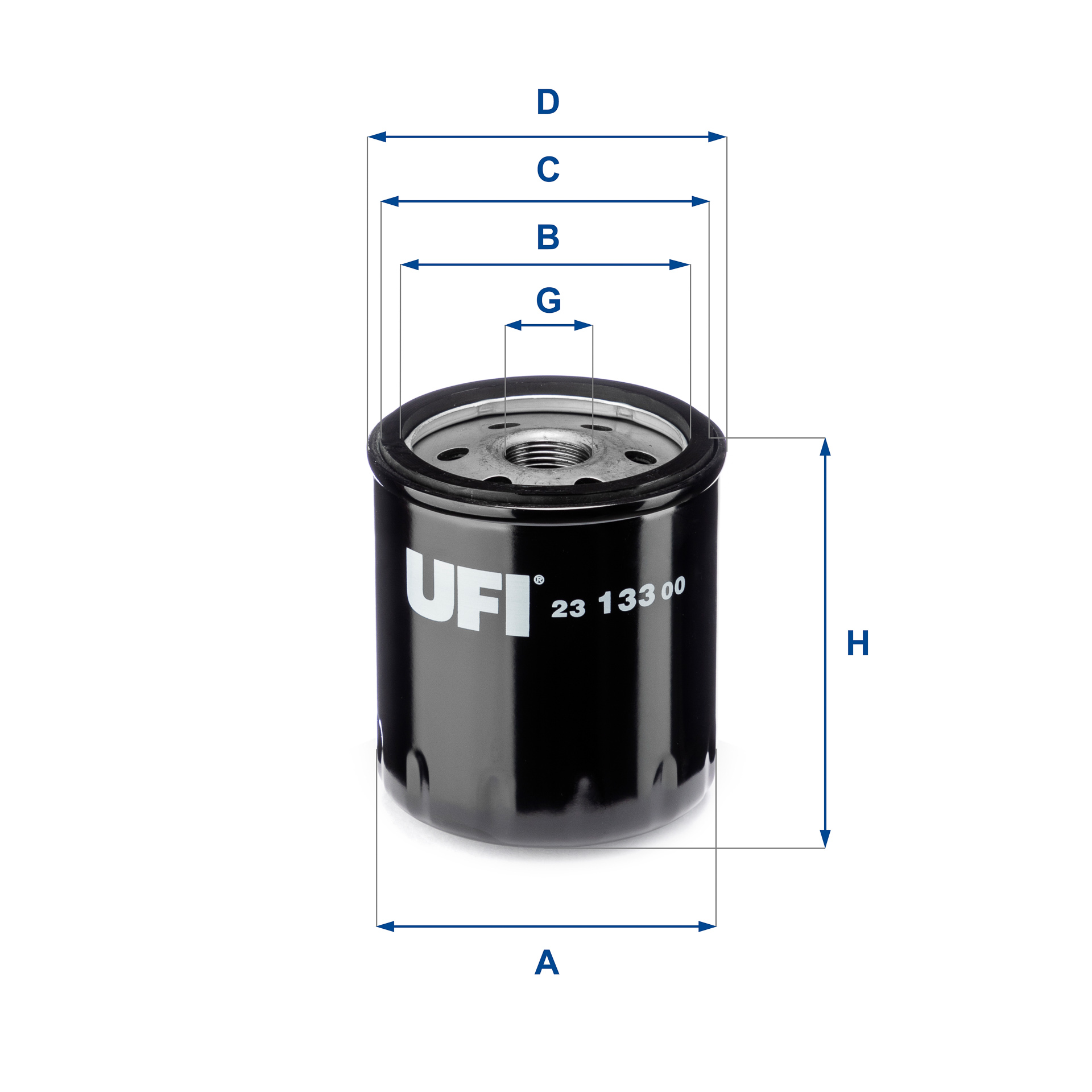 Filtro olio - 23.133.00 UFI