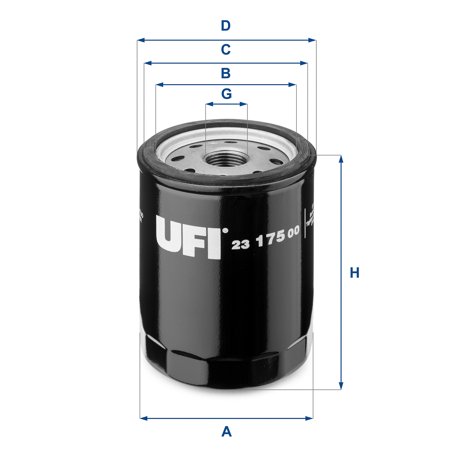 Filtro olio - 23.175.00 UFI