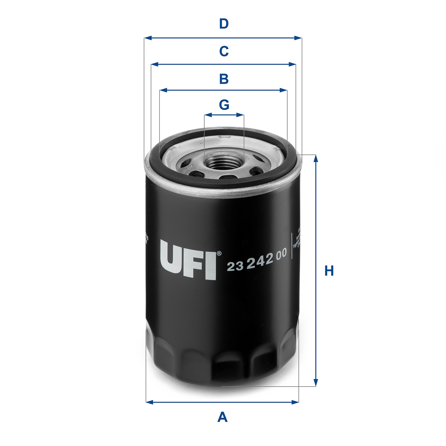 Filtro olio - 23.242.00 UFI