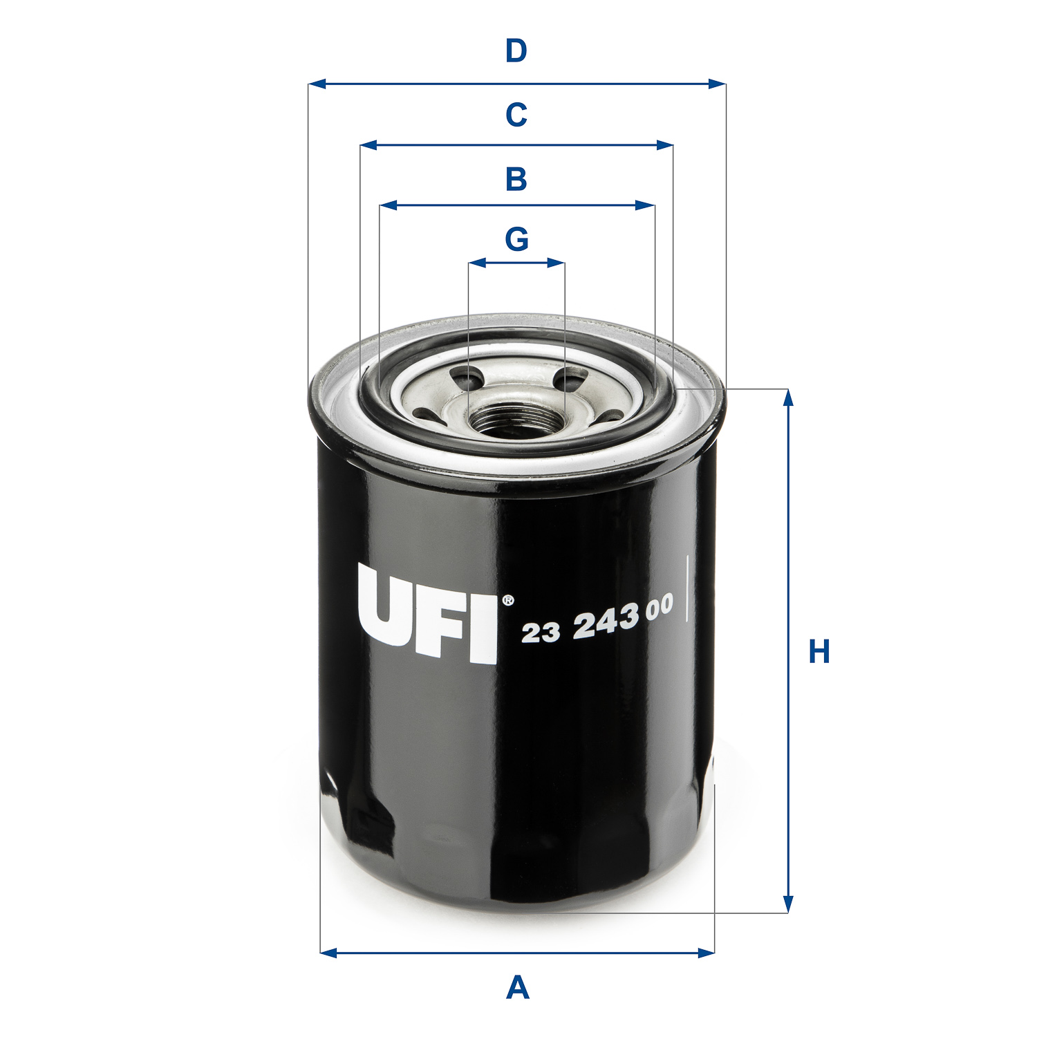Filtro olio - 23.243.00 UFI