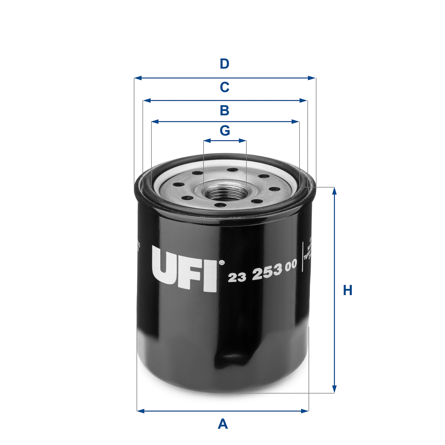 Filtro olio - 23.253.00 UFI