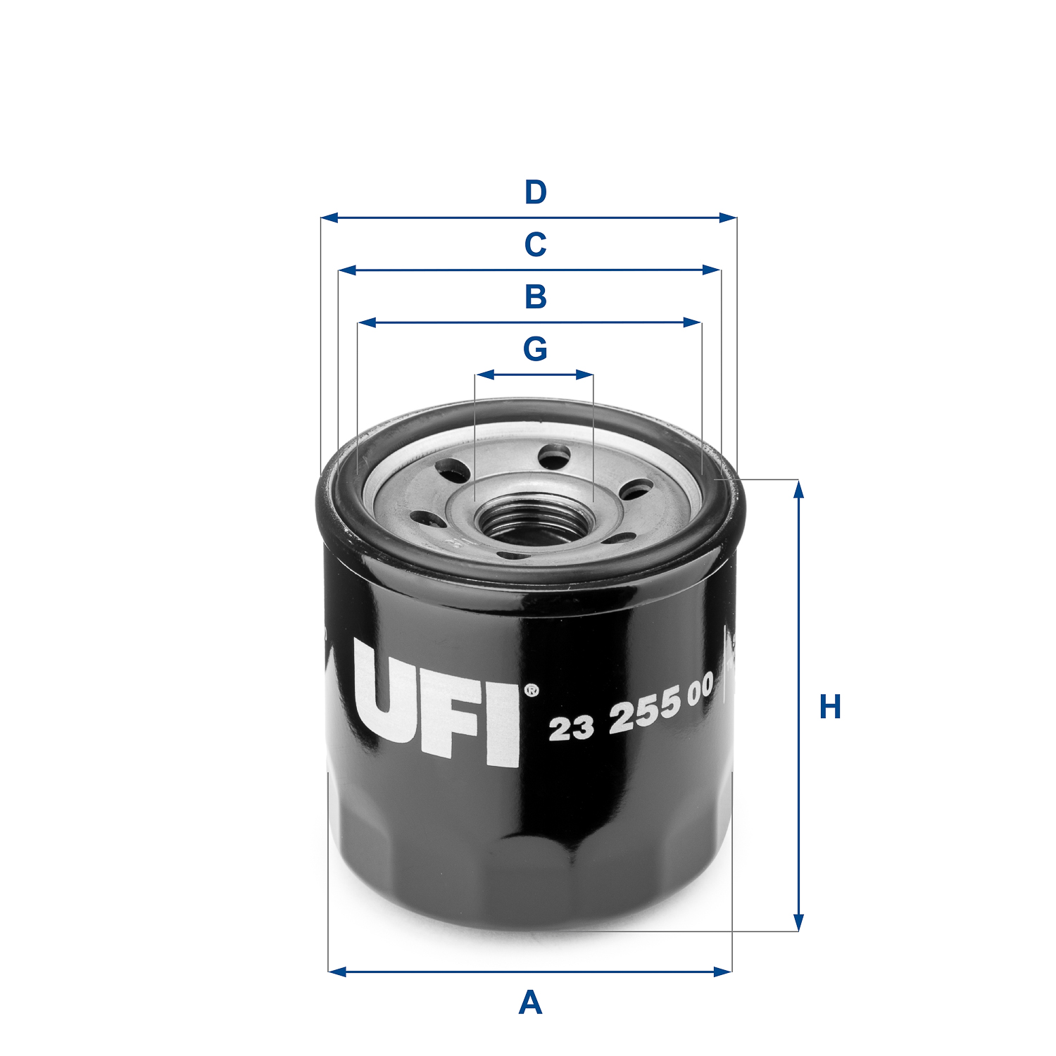Filtro olio - 23.255.00 UFI