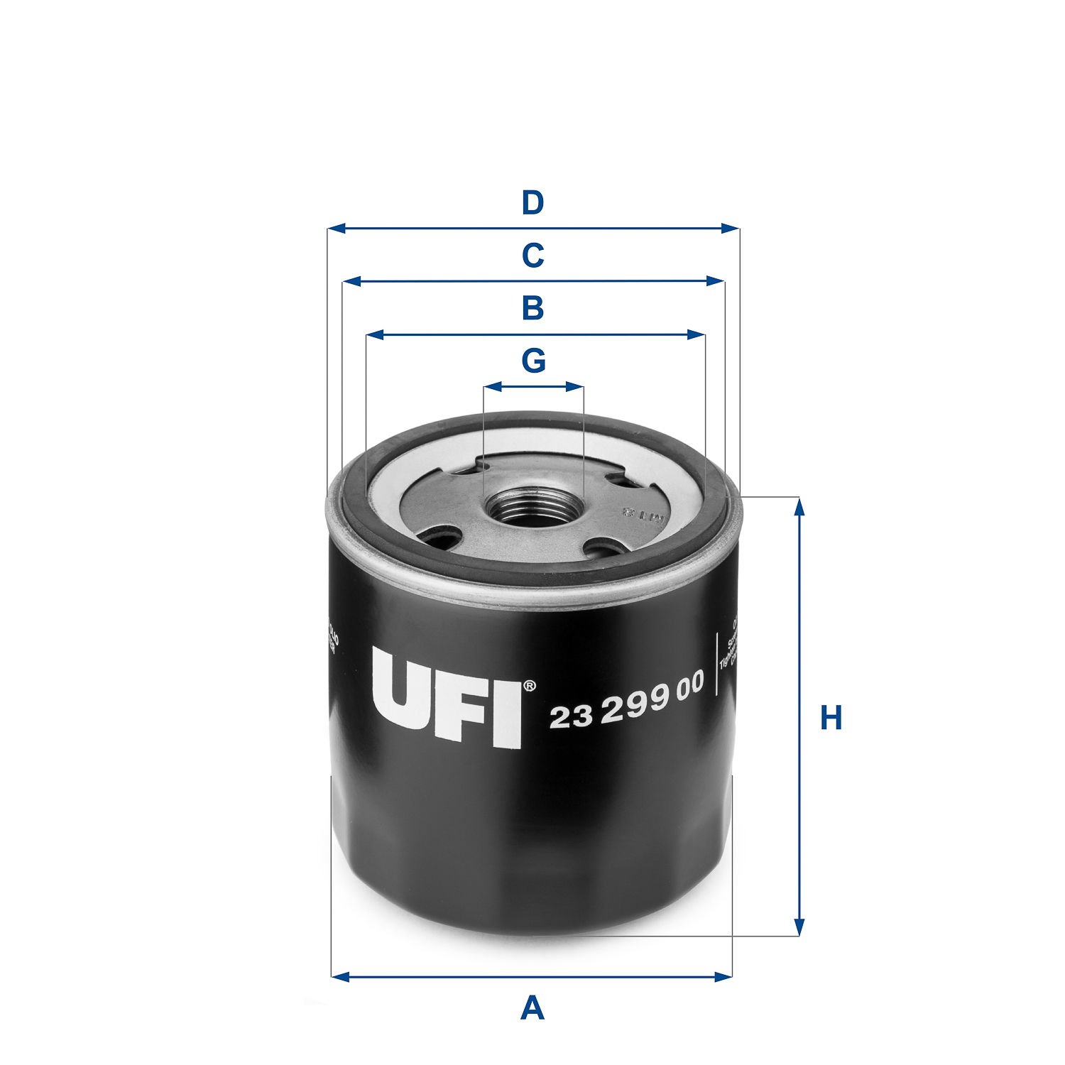 Oil Filter - 23.299.00 UFI