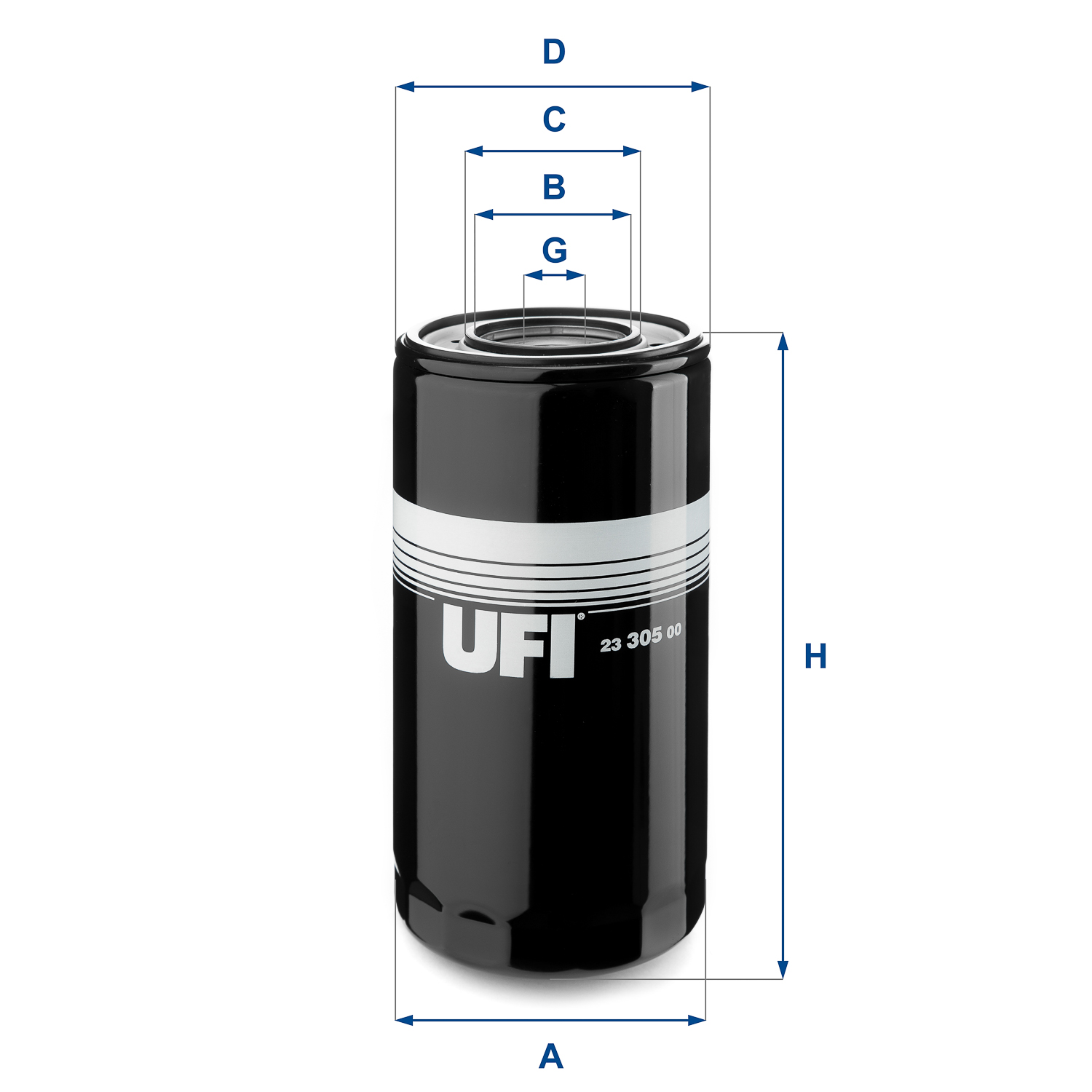 Filtro olio - 23.305.00 UFI