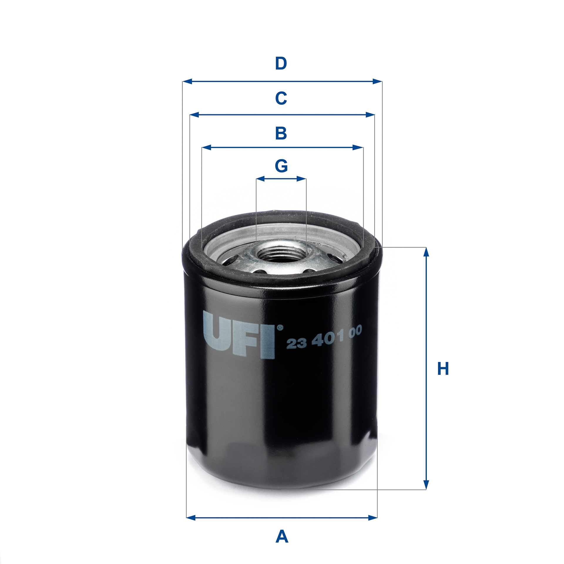 Oil Filter - 23.401.00 UFI