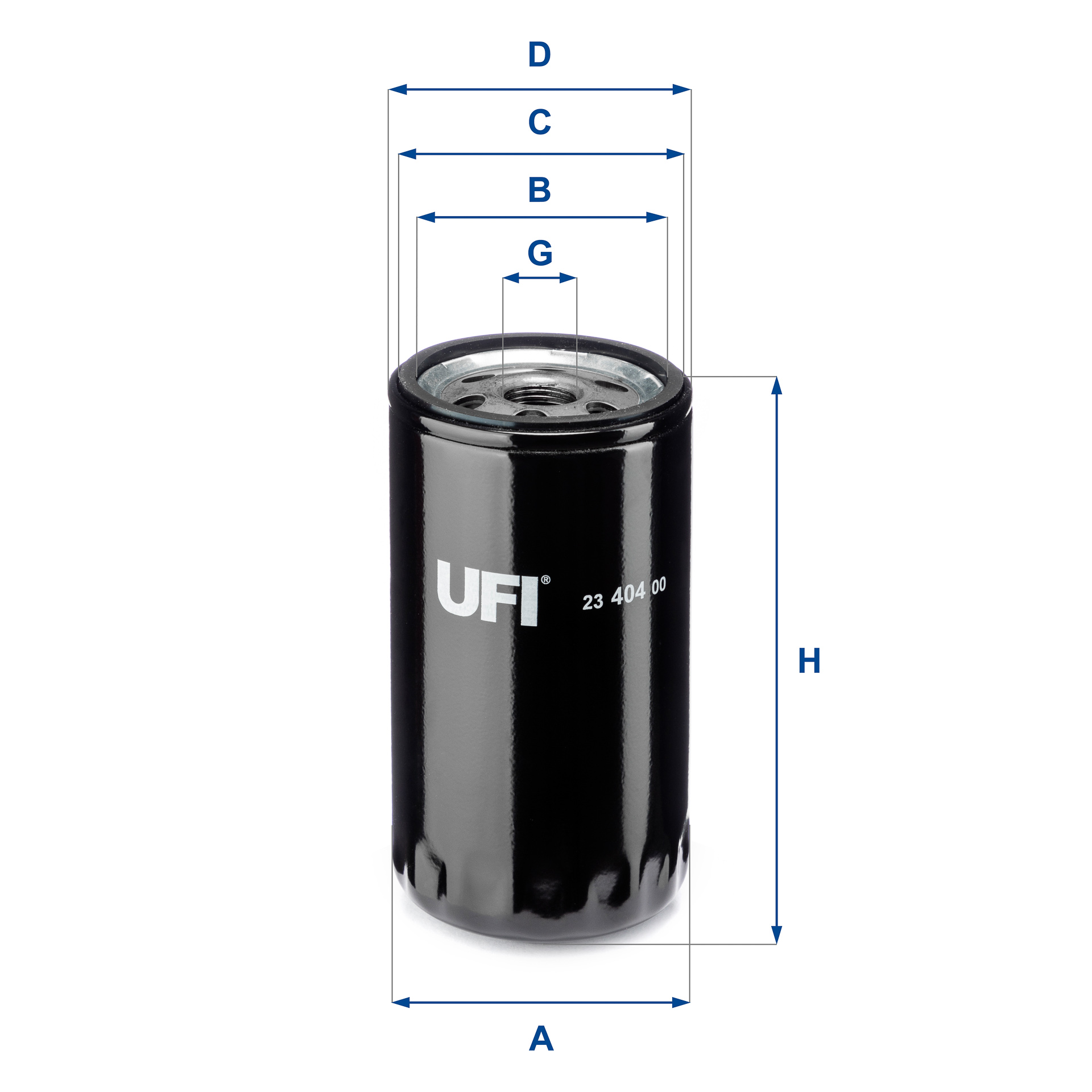 Filtro olio - 23.404.00 UFI