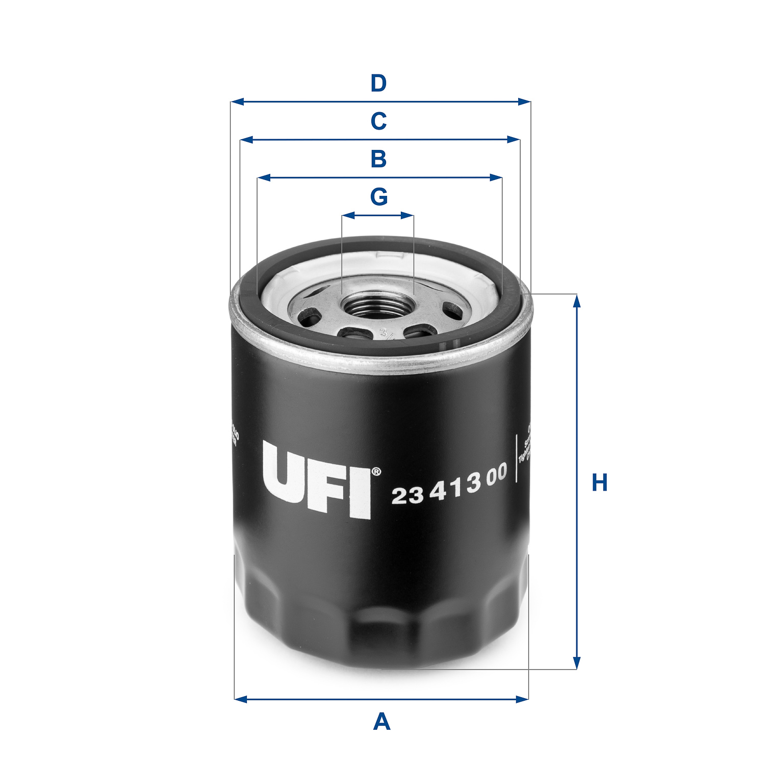 Filtro olio - 23.413.00 UFI
