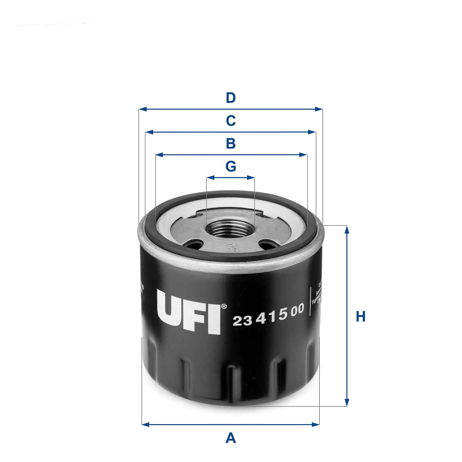 Oil Filter - 23.415.00 UFI