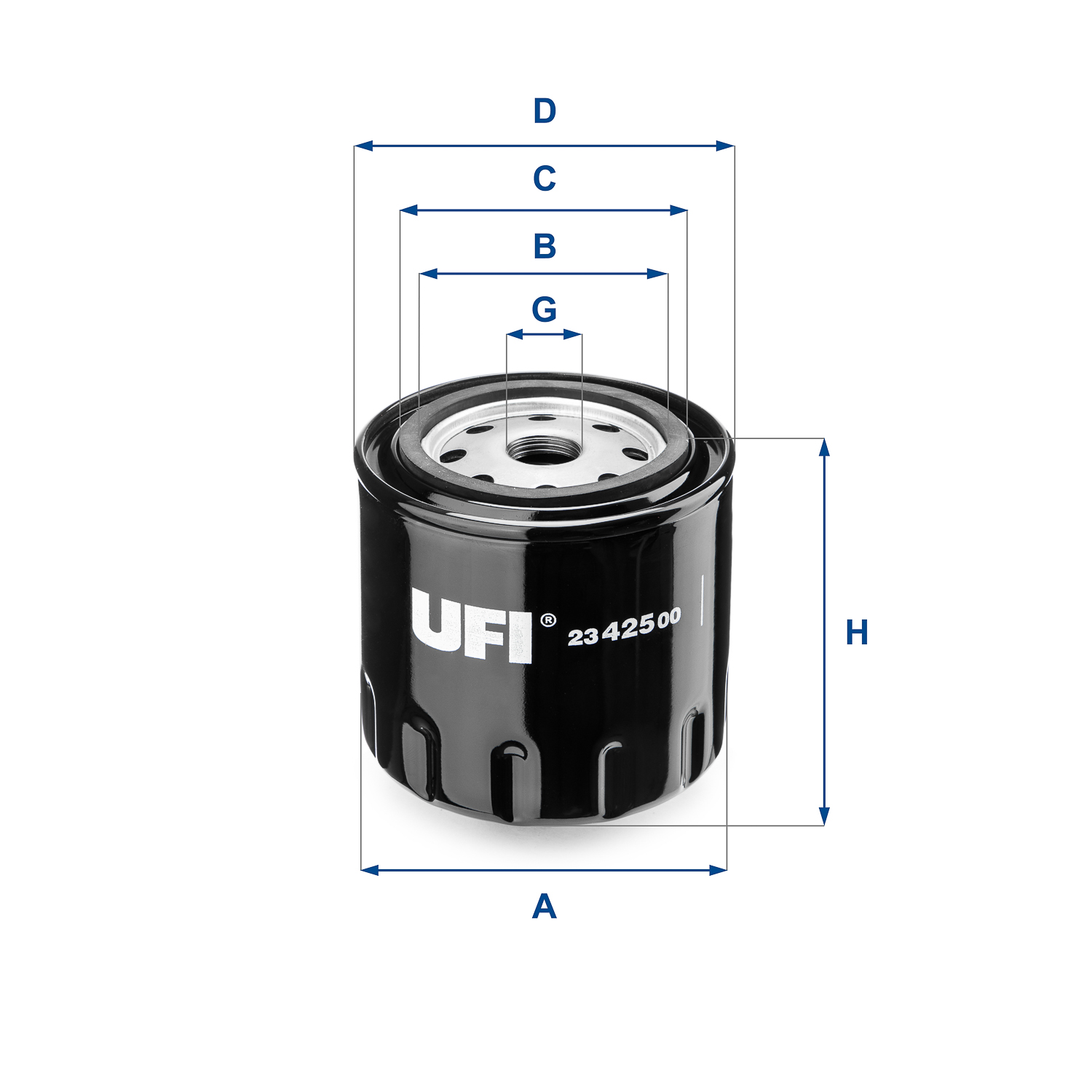 Oil Filter - 23.425.00 UFI