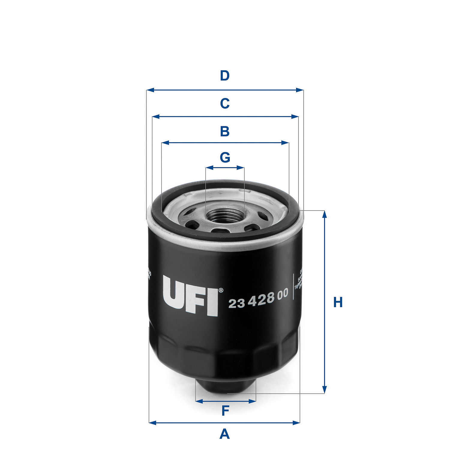 Oil Filter - 23.428.00 UFI