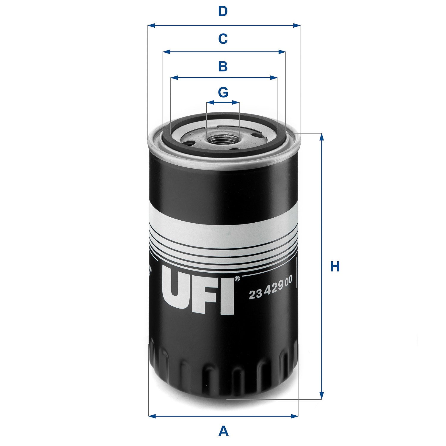 Oil Filter - 23.429.00 UFI
