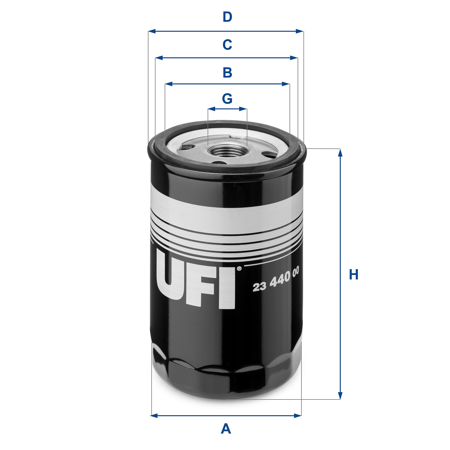 Масляный фильтр - 23.440.00 UFI