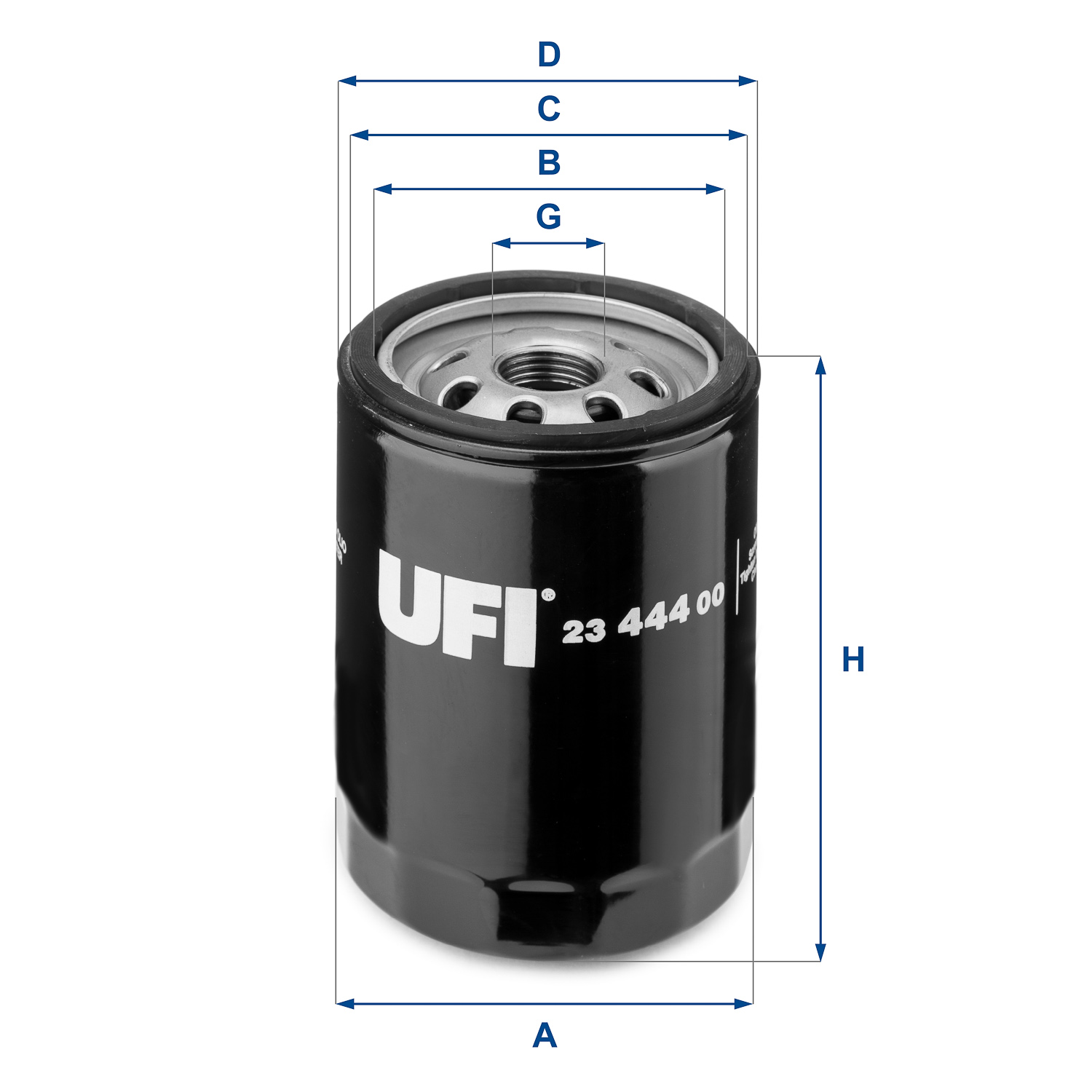 Filtro olio - 23.444.00 UFI