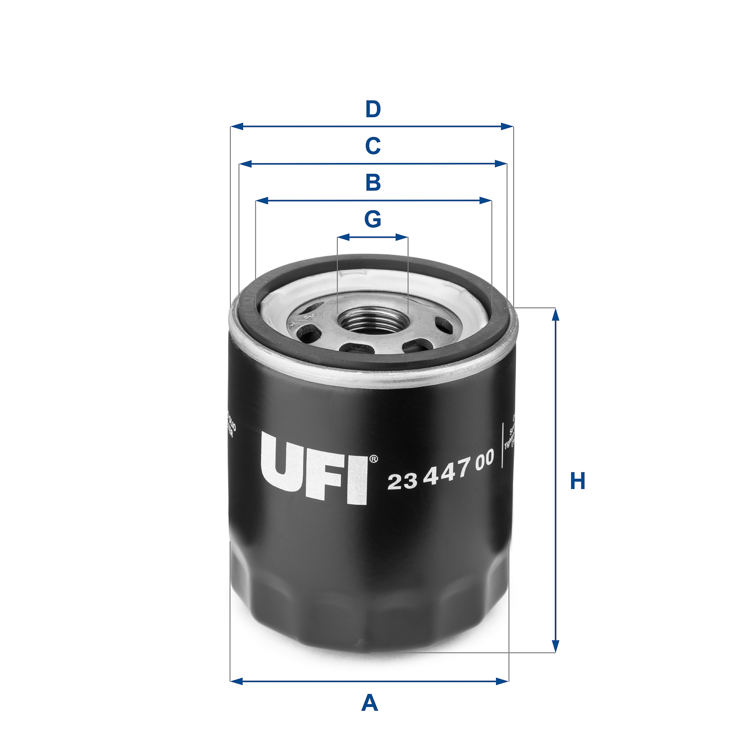 Масляный фильтр - 23.447.00 UFI