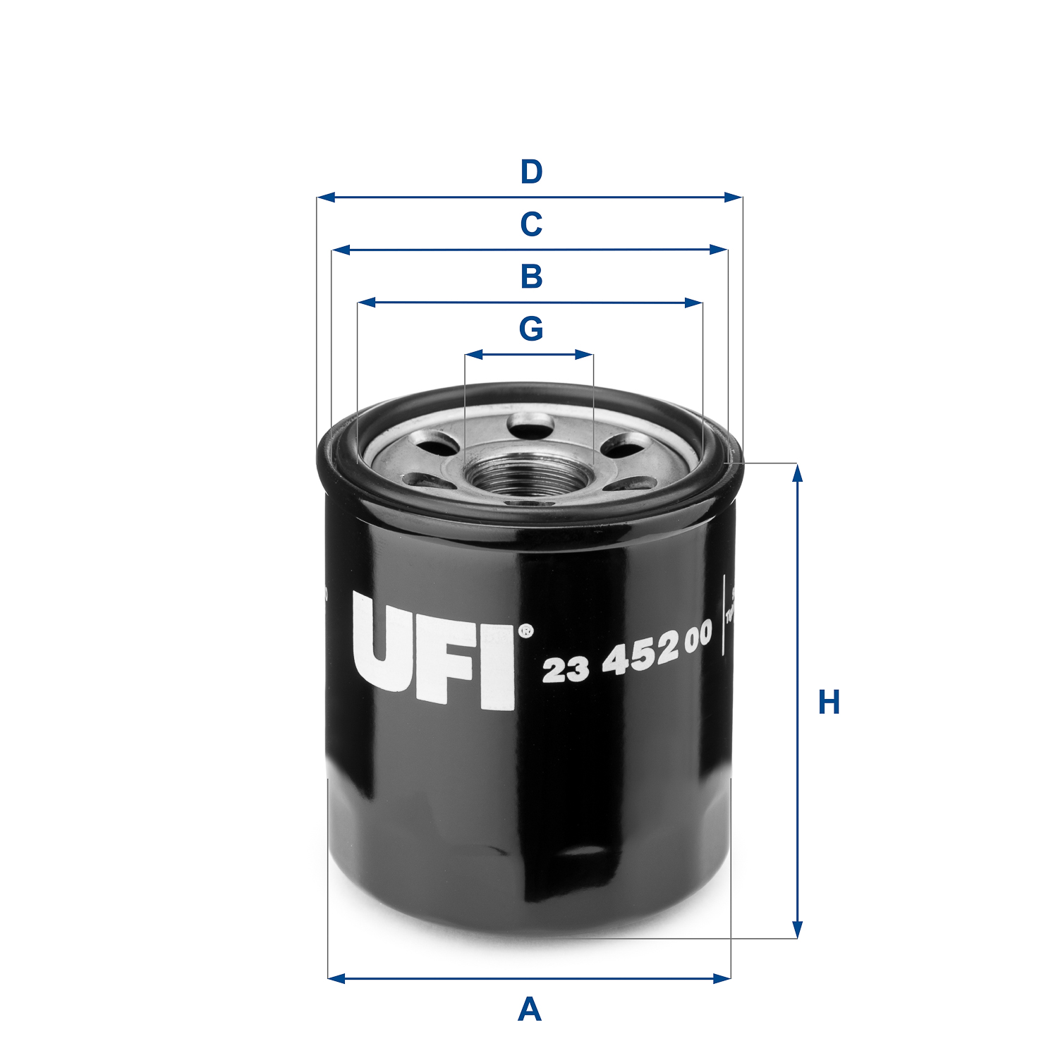 Oil Filter - 23.452.00 UFI