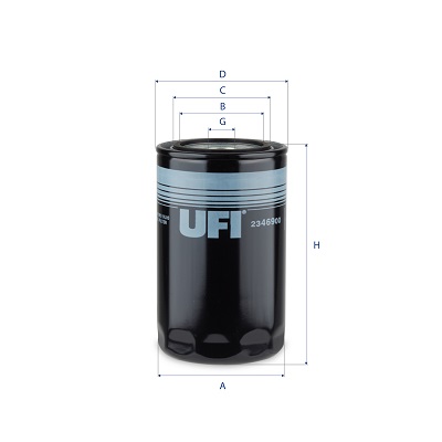 Oil Filter - 23.469.00 UFI