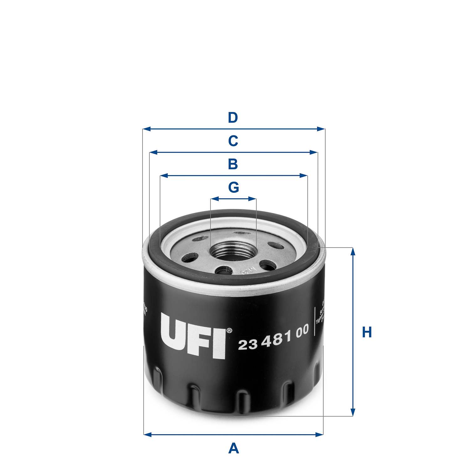 Ölfilter - 23.481.00 UFI