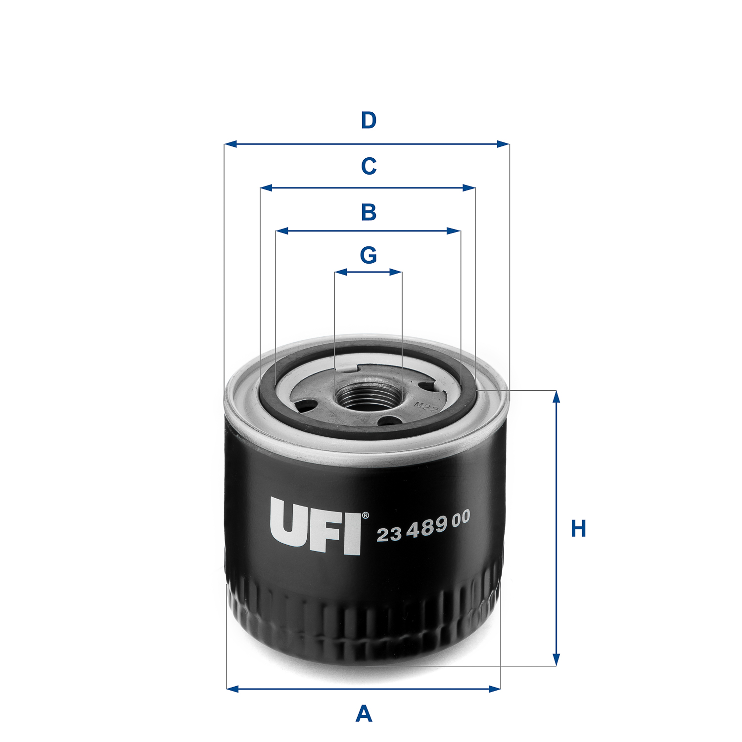 alyvos filtras - 23.489.00 UFI