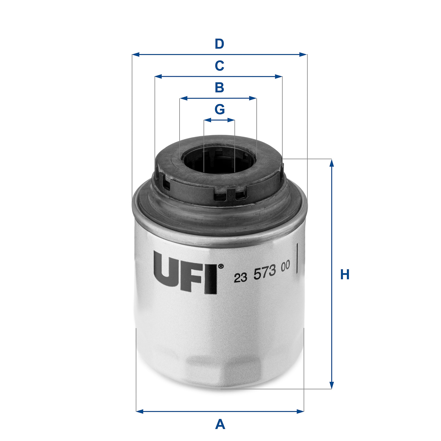 alyvos filtras - 23.573.00 UFI