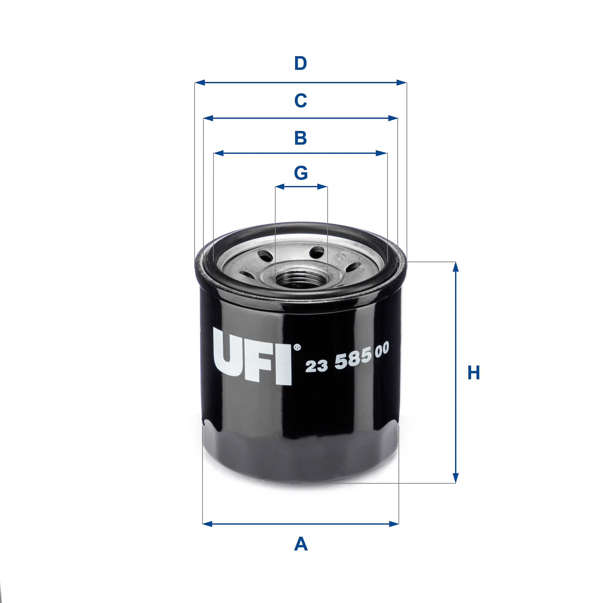 Filtro olio - 23.585.00 UFI