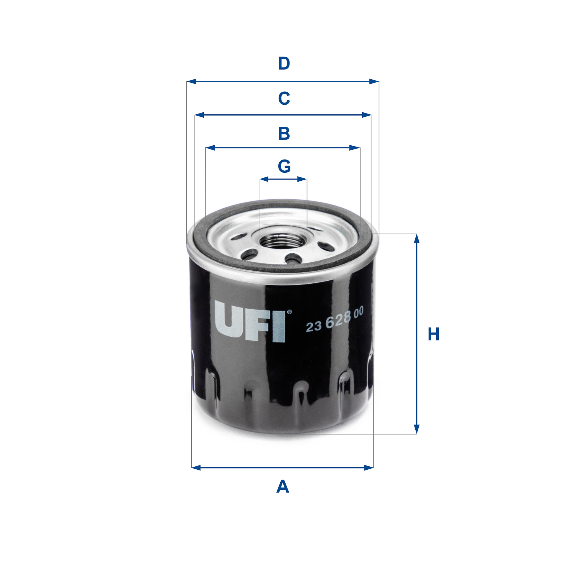 Oil Filter - 23.628.00 UFI