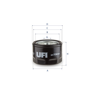 Filtro olio - 23.730.00 UFI