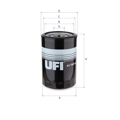 Oil Filter - 23.782.00 UFI