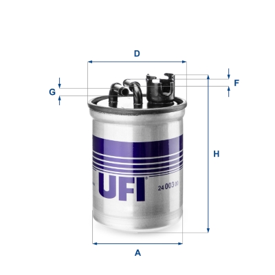 Fuel filter - 24.003.00 UFI
