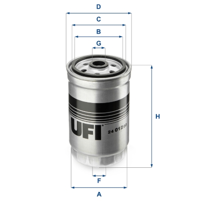 Fuel filter - 24.012.00 UFI