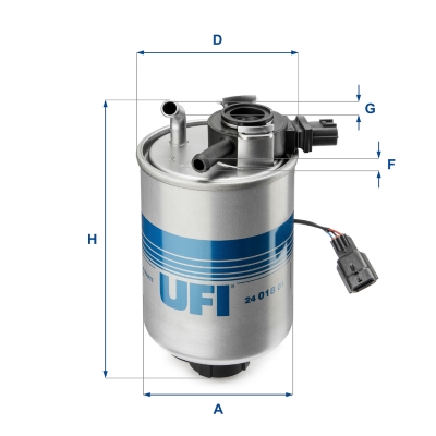 Fuel filter - 24.018.01 UFI