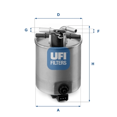 Fuel filter - 24.025.01 UFI