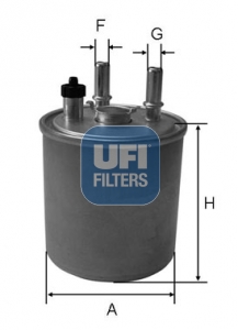 Fuel filter - 24.073.00 UFI