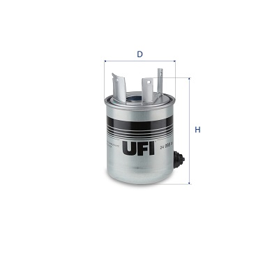 Fuel filter - 24.095.06 UFI